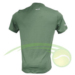 Urich - Remera Calado Verde Militar - comprar online