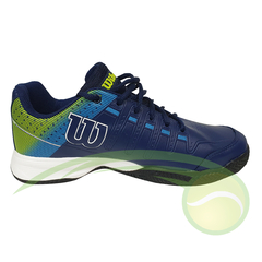 Zapatillas Wilson - Game 2 azul y verde - comprar online