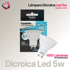 Lampara Led Dicroica 5w - Fria - comprar online