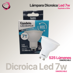 Lampara Led Dicroica 7w - Fria - comprar online