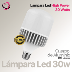 Lampara Led Galponera High Power Cuerpo Aluminio 30w - Fria - comprar online