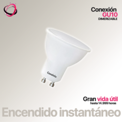 Lampara Led Dicroica 7w - Cálida en internet