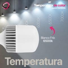 Lampara Led Galponera High Power Cuerpo Aluminio 30w - Fria - tienda online