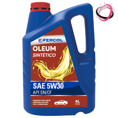 Aceite Fercol Oleum Sintetico 5w-30 Multigrado 4lt