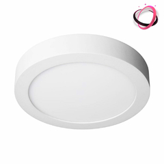 Panel Led Redondo Aplicar 18w - Fria