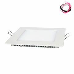 Panel Led Cuadrado Embutir 12w - Fria