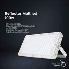 Reflector Led 100w Multiled - Tienda Galaxy