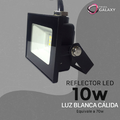 Reflector Led 10w - Blanco Cálido - comprar online