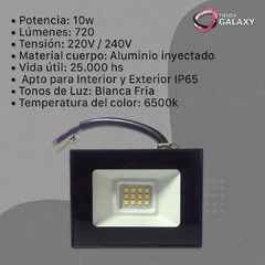 Reflector Led 10w - Blanco Frio en internet