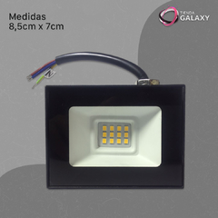 Reflector Led 10w - Blanco Cálido - Tienda Galaxy