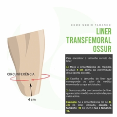 Liner Transfemural Standard Iceross Seal In X I-8532 - Ossur