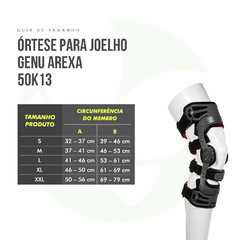 Órtese Suporte Joelho Genu Arexa 50K13 - Ottobock