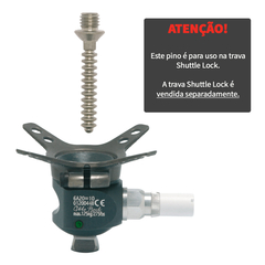 Pino Parafuso Para Liner Com Conexão Pino Shuttle Lock Cinza Único 6Y13 - Ottobock