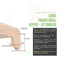 Liner Transtibial Sem Conexão E Com Revestimento Uneo Flex 6Y510-5 - Ottobock