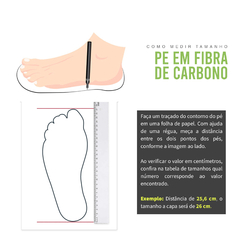 Pé Protético Em Fibra De Carbono Flex-Foot Assure Preto Direito E Esquerdo Fape - Ossur