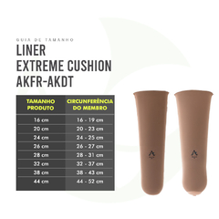 Liner Com Conexão  Alps Extreme Liner 6 Mm - Akdt Pldthd - Novva