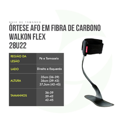 Órtese De Fibra De Carbono Walkon Flex 28U22 - Ottobock