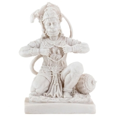 ESCULTURA HANUMAN EM MARMORITE