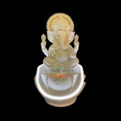 Fonte Luz c/ Luminária Ganesha - M- Pó de Pedra (62cm)