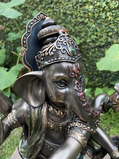 Ganesha Prosperidade - Resina Maciça (altíssima qualidade) - comprar online