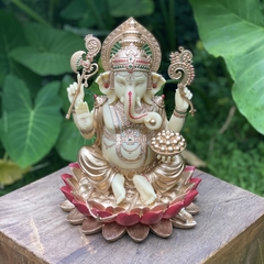 Ganesha Prosperidade G - Resina Maciça (altíssima qualidade)