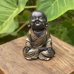 Monge/Buda sorridente - Resina (22cm) - Zenz Arts
