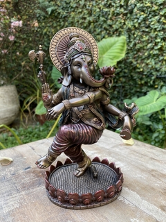 Ganesha Prosperidade - Resina Maciça (altíssima qualidade) - Zenz Arts