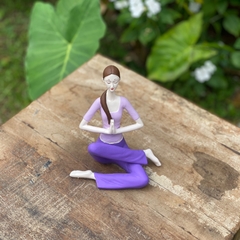 Yoga/Yogi Meditando - Resina (16cm) - comprar online