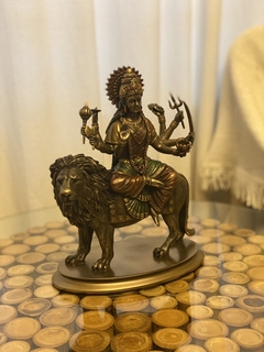 Escultura Durga Meditação - Veronese (26cm) na internet