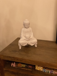 Imagem do Buda Levitando Meditando - Marmorite (27cm)