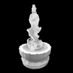 Kuan Yin Fonte de Água - Marmorite (82cm) - comprar online