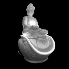 Fonte Luz c/ Luminária Buda - M- Pó de Pedra (62cm) - comprar online