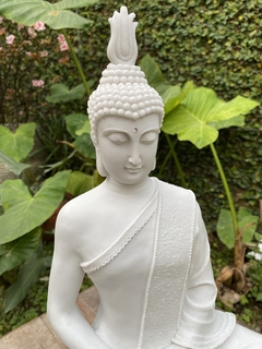 Imagem do Buda Dhynana - Marmorite (35cm)