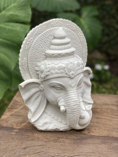 Ganesha 30cm - Fortuna Prosperidade - Marmorite - comprar online