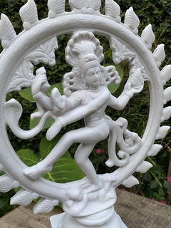 Escultura Shiva Nataraja Meditação - Marmorite (42cm) na internet