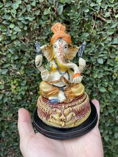 Ganesha Prosperidade M - Resina (14,5cm) - loja online