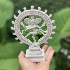 Escultura Shiva Nataraja - Marmorite (15cm)