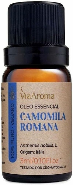 Óleo Essencial Camomila Romana Via Aroma - 3ml - comprar online