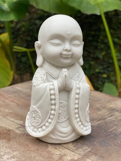 Buda Oração - Marmorite (18cm) - comprar online