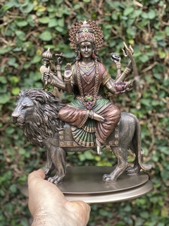 Escultura Durga Meditação - Veronese (26cm) - Zenz Arts