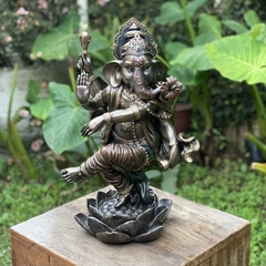 Ganesha Prosperidade - Resina Maciça (altíssima qualidade)