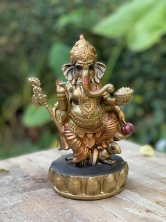 Ganesha Dançarina - Resina (20cm) - Zenz Arts