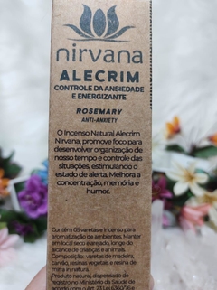 Incenso Alecrim - Natural - Nirvana Premium - comprar online