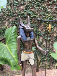 Escultura Egípcia - Anúbis (22cm) - comprar online