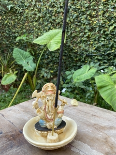 Incensário Ganesha - Resina na internet