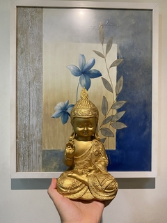 Buda Proteção - Marmorite (27cm) - Zenz Arts