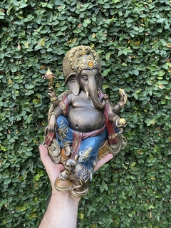 Ganesha Prosperidade G - Resina  (27cm) - Zenz Arts