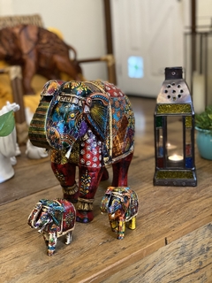Elefante Indiano Colorido | - comprar online