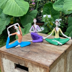 Yoga/Yogi Meditando - Resina (16cm)