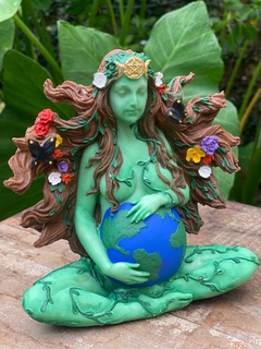 Estátua Deusa Gaia "Mãe-Terra" - Resina (Segunda Linha) - comprar online